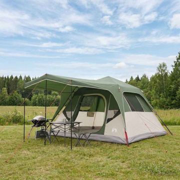 Tenda Familiare Verde 305 x 275 x 190 cm Poliestere e Acciaio