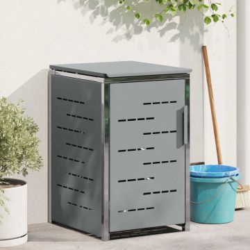 Stoccaggio contenitore a ruote per 1 contenitore 240L Grigio