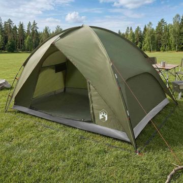 Tenda da campeggio con telo antipioggia impermeabile 4 persona