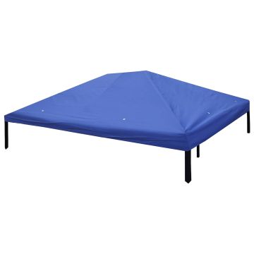 Copertura per Gazebo 300 x 400 cm Blu