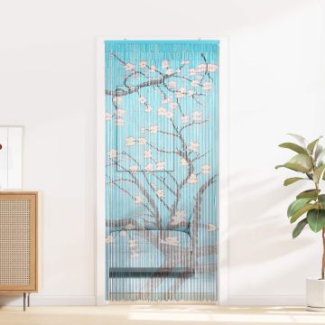 Tenda per Porta Antinsetti multicolore 90 x 200 cm Bambù