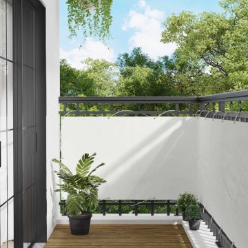 Schermo da balcone 90 x 200 cm Oxford alu rivestito in PU