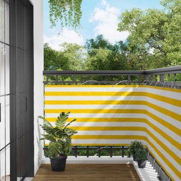 Schermo da balcone 100 x 500 cm Tessuto Oxford Rettangolare