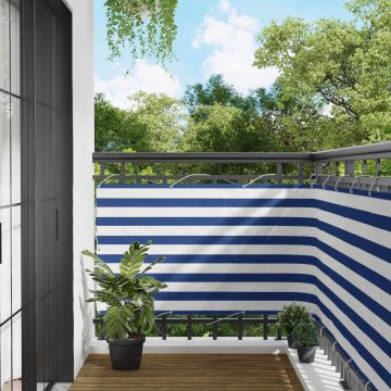 Schermo da balcone 100 x 300 cm Tessuto Oxford Rettangolare