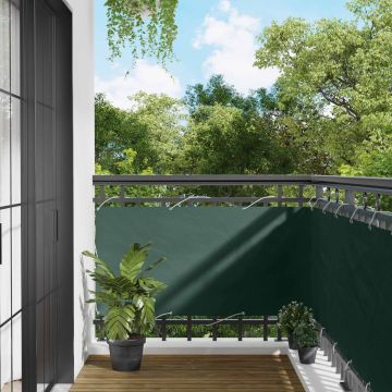Schermo da balcone 75 x 200 cm Oxford alu rivestito in PU