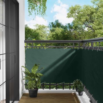 Schermo da balcone 100 x 400 cm Tessuto Oxford Rettangolare