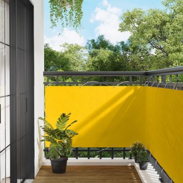 Schermo da balcone 100 x 500 cm Tessuto Oxford Rettangolare