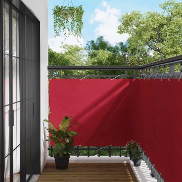 Schermo da balcone 110 x 600 cm Tessuto Oxford Rettangolare