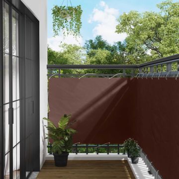 Schermo da balcone 110 x 700 cm Tessuto Oxford Rettangolare