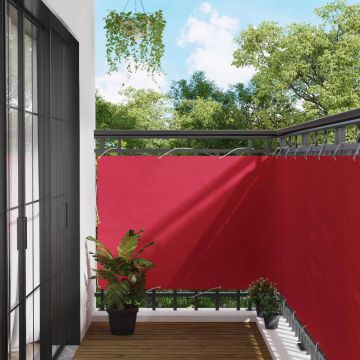 Schermo da balcone 120 x 400 cm Tessuto Oxford Rettangolare