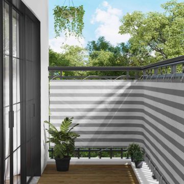 Schermo da balcone 120 x 600 cm Tessuto Oxford Rettangolare