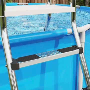 Gradino di ricambio per scaletta piscina 50 x 9 x 3.5 cm