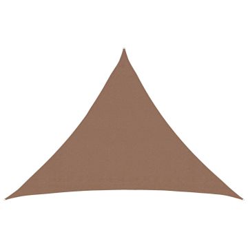 Telo Ombra Triangolare 7 x 5 x 5 m HDPE Tortora