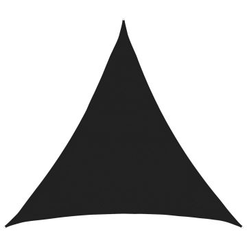 Telo Ombra 2 x 2 x 2 m HDPE Triangolare Nero