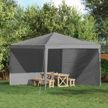 Parete per tenda da festa 2 pz 300 x 195 cm Grigio Chiaro