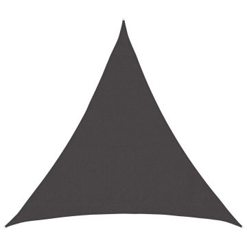 Telo Ombra 2 x 2 x 2 m HDPE Triangolare Antracite