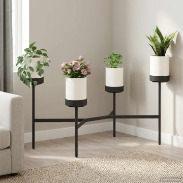 Supporto per Fiori Bianco 125 x 55 x 81 cm
