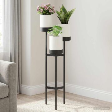 Supporto per Fiori Bianco 42 x 39,5 x 125 cm