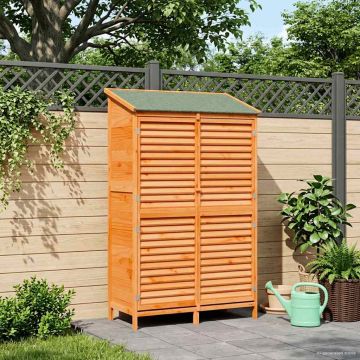 Capanno da Giardino Marrone 106 x 56 x 176,5 cm