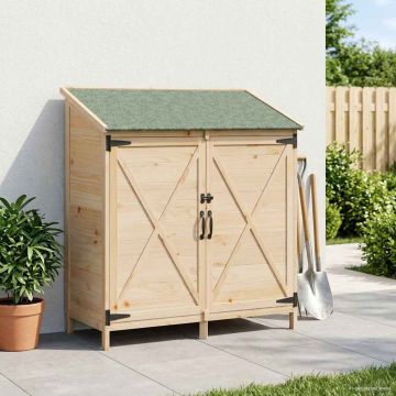 Capanno da Giardino Naturale 106 x 56 x 113,5 cm