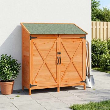 Capanno da Giardino Marrone 106 x 56 x 113,5 cm