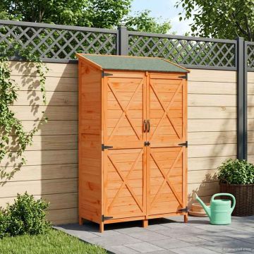 Capanno da Giardino Marrone 106 x 56 x 176,5 cm