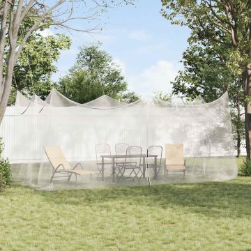 Rete per Zanzare da Giardino 220 mesh Bianco 3 x 6 x 2,5 m