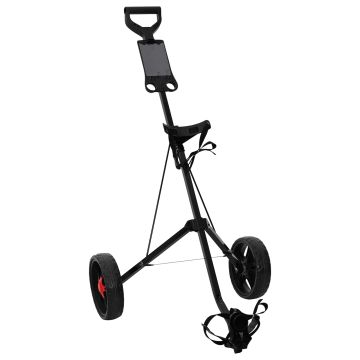 Carrello da golf Nero Ferro Pieghevole