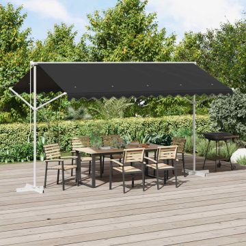 Tenda autoportante 4 × 3 m Poliestere Antracite