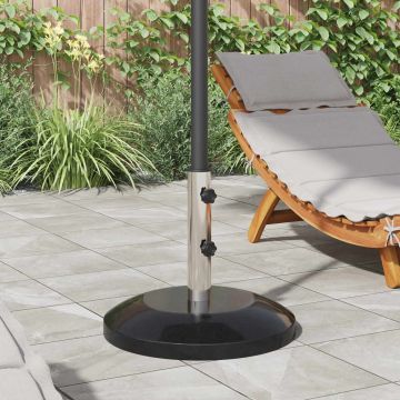 Base per parasole per palo da 40-50 mm 26.75 kg Nero