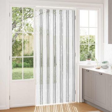 Tenda per insetti in chenille Grigio chiaro e bianco