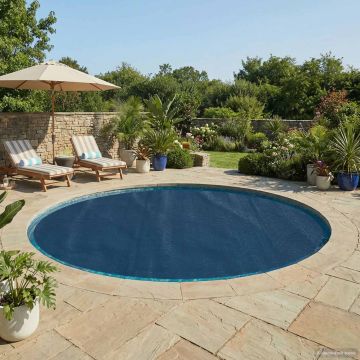 Copertura Solare per Piscina di Alta Qualità Ø 250 cm 200 μm PE