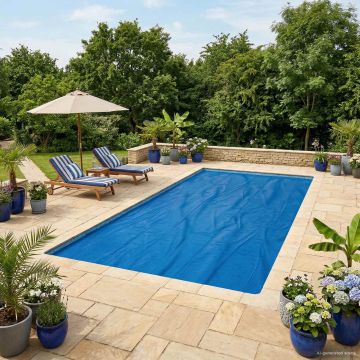 Copertura Solare per Piscina Extra Pesante 800 x 500 cm 400 μm