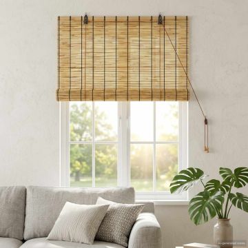 Tenda a rullo Naturale 60 x 160 cm Giunco