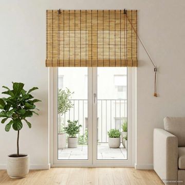 Tenda a rullo Naturale 120 x 220 cm Giunco