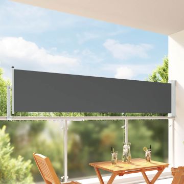 Tenda laterale 80 x 300 cm 100% poliestere ferro acciaio