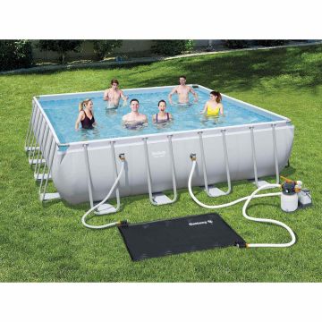 Bestway Materassino per Riscaldamento Solare della Piscina Nero PVC
