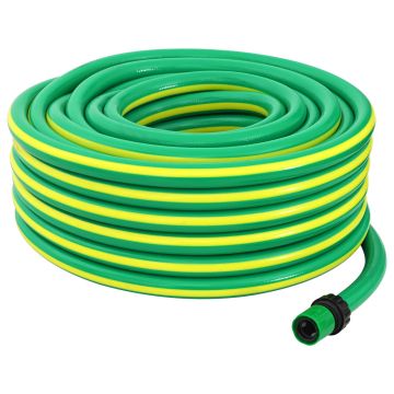 Tubo da Giardino 5-Ply Verde e Giallo 1/2'' 20 m PVC