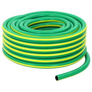 Tubo da Giardino 5-Ply Verde e Giallo 1/2'' 50 m PVC