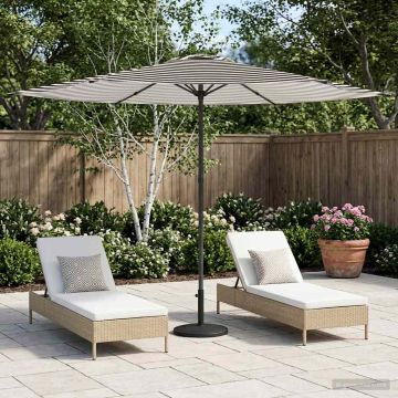 Ombrello da giardino 300 x 300 cm Poliestere Rettangolare