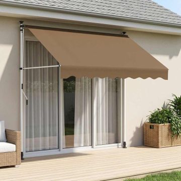 Tenda retrattile manuale Beige 150 cm