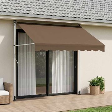 Tenda retrattile manuale Tortora 300 cm