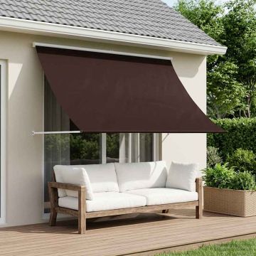 Tenda da Sole Marrone 400 x 150 cm