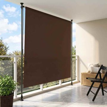 Tenda a Rullo Esterna Marrone 150 x 270 cm