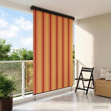 Tenda a rullo Multicolore 80 x 250 cm Tessuto e Alluminio