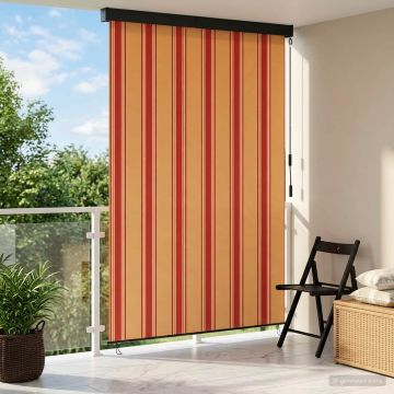Tenda a rullo Multicolore 100 x 250 cm Tessuto e Alluminio