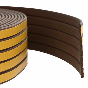 Nastro adesivo per finestre Marrone 9 x 3 mm 25 m Schiuma EPDM