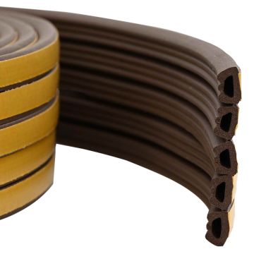 Nastro adesivo per finestre Marrone 10 x 6 mm 100 m