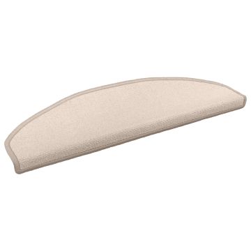Tappetini per scale autoadesivi 15 pz 80 x 24,5 x 3,5 cm