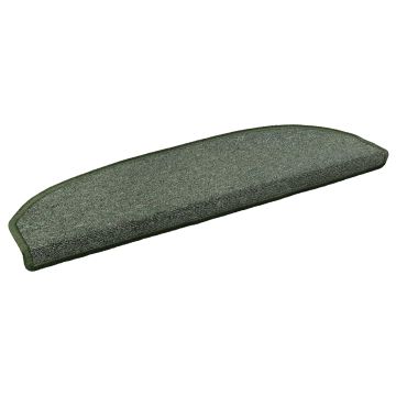Tappetini per scale autoadesivi 15 pz 80 x 24,5 x 3,5 cm